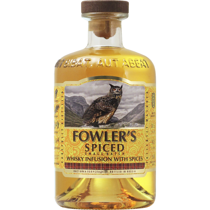 Обновление этикетки Fowler’s Spiced  0,5 л.